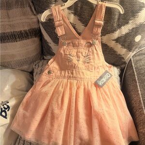 Cute Pink Cat Face Dress